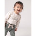 T - shirt manches longues b�b� fille �cru