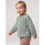 T - shirt manches longues b�b� fille vert sauge