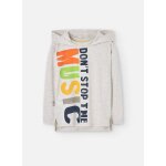 T - shirt  manches longues avec capuche beige