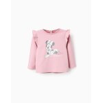 T - shirt  manches longues en coton minnie rose clair