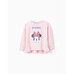 T - shirt À manches longues en coton minnie rose clair T - shirt À manches longues en coton minnie rose clair