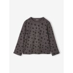 T - shirt manches longues fille gris