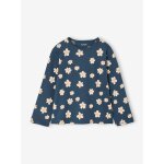 T - shirt manches longues fille marine