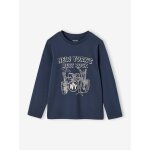 T - shirt manches longues gar�on anthracite