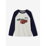 T - shirt manches longues gar�on marine