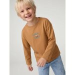 T - shirt manches longues gar�on ocre