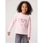 T - shirt manches longues harry potter rose p�le