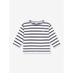 T - shirt manches longues marine