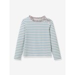 T - shirt manches longues marini�re rose clair