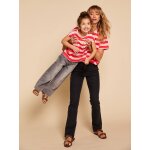 T - shirt marini�re fille manches courtes - capsule famille bois de rose