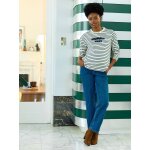 T - shirt marinire grossesse et allaitement en coton biologique * vert