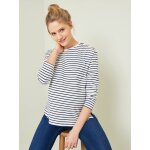 T - shirt marini�re � personnaliser raye bleu
