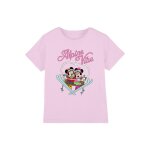 T - shirt mickey mouse coton disney alpine vibes rose