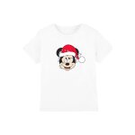 T - shirt mickey mouse coton disney blanc