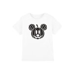 T - shirt mickey mouse coton disney blanc