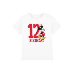 T - shirt mickey mouse coton disney blanc