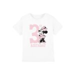 T - shirt minnie mouse coton disney blanc