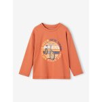 T - shirt motif bmx garon orange