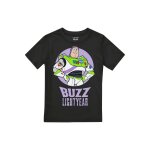 T - shirt motif buzz l'�clair coton toy story noir