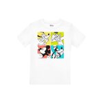 T - shirt motif mickey mouse coton disney blanc