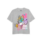 T - shirt motif minnie mouse coton disney gris chin�