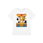 T - shirt motif woody style costume coton toy story blanc T - shirt motif woody style costume coton toy story blanc