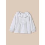 T - shirt raffin bb - coton biologique blanc doux