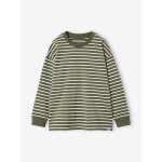 T - shirt ray� gar�on oversize vert