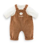 T - shirt & salopette ours petit explorateur pour poupon 42 cm multicolore