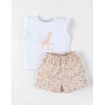T - shirt avec short coton jaune T - shirt avec short coton jaune