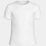 T - shirt sous - v�tement gar�on coton col rond confortable blanc
