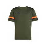 T - shirt sport enfant squadra 25 vert / blanc