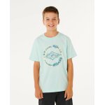 T - shirt staple filler gar�on light aqua