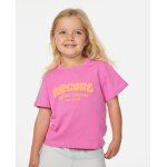 T - shirt surf puff enfant super pink