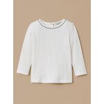 T - shirt uni fantaisie b�b� ecru