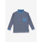 T - shirt uv pour enfants delfiini eko finkid, � manches longues bleu jean