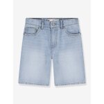 Short baggy enfant denim levis kid's denim bleached