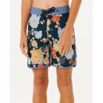 Short de bain boardshort pacific floral mirage enfant dark navy