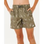 Short de bain boardshort volley eternal shred mesh enfant vert surplus