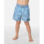 Short de bain boardshort volley ride the wave enfant faded denim