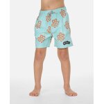 Short de bain boardshort volley ride the wave enfant light aqua