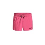 Short de bain court avec doublure ecoo rose fluo