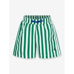 Short de bain enfant � rayures ray� vert