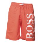 Short de bain enfant rouge, blanc