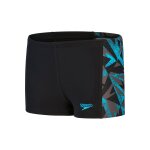 Short de bain hyperboom panel noir / bleu / gris colombe