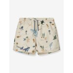 Short de bain imprim� aiden beige