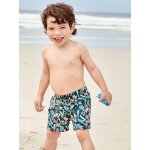 Short de bain imprimé bébé garçon capsule famille bain jungle vert Short de bain imprimé bébé garçon capsule famille bain jungle vert