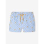Short de bain imprim bb garon ray bleu ciel / blanc