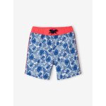 Short de bain imprim feuille garon blue imprim