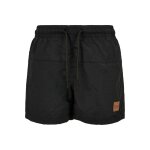 Short de bain nylon noir